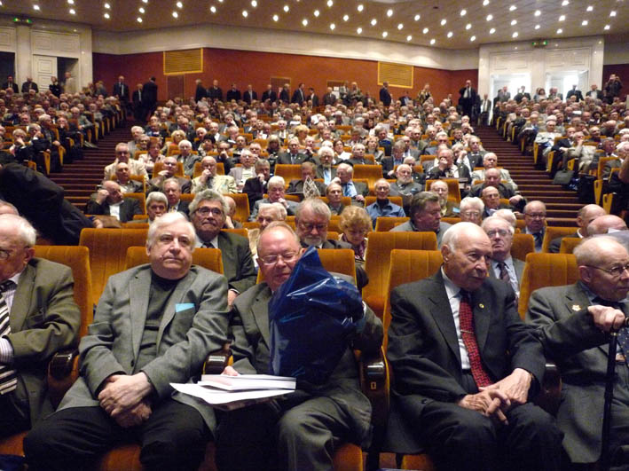 В зале Общего собрания Российской академии наук