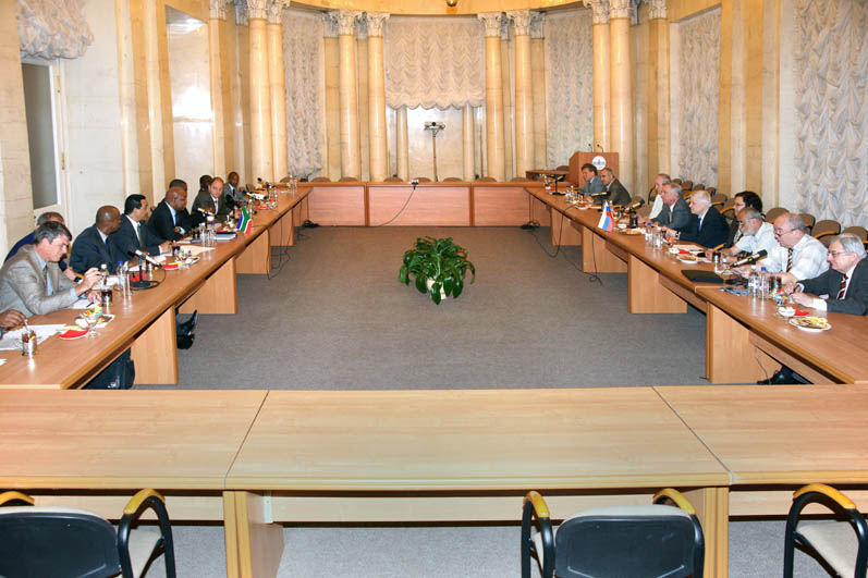 Встреча проходила в конференц-зале Президиума РАН