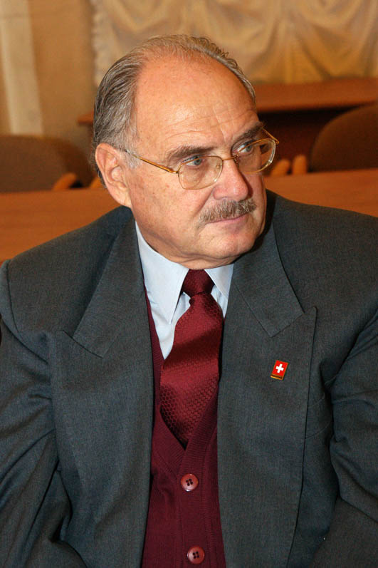 Посол Швейцарии в России г-н В. Гигер