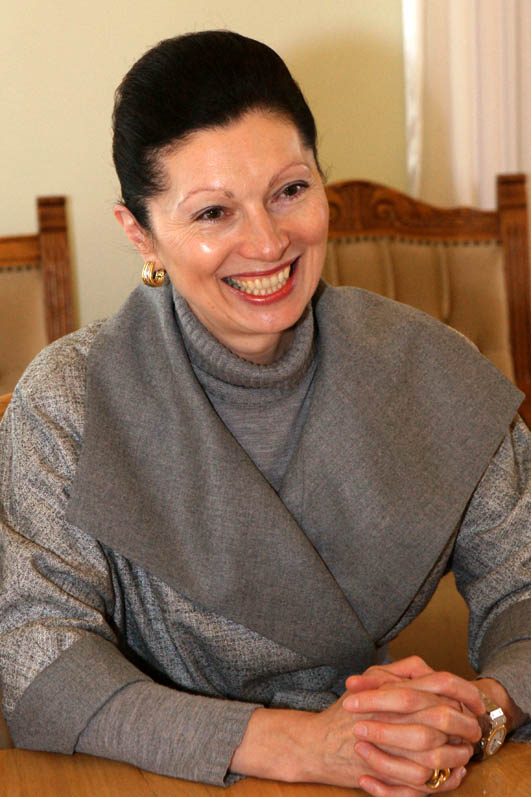 Посол Австрии в России г-жа М. Клестиль-Лёффлер
